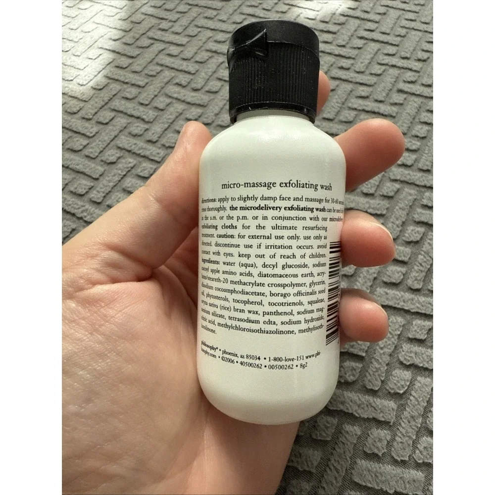 New‎ Philosophy Microdelivery Micro Massage Exfoliating Wash 2 fl oz